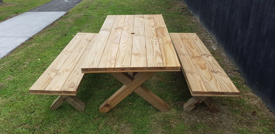 Outdoor X Table set