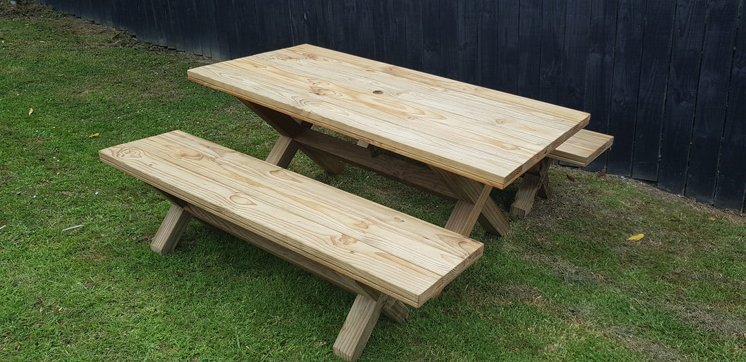 Outdoor X Table set